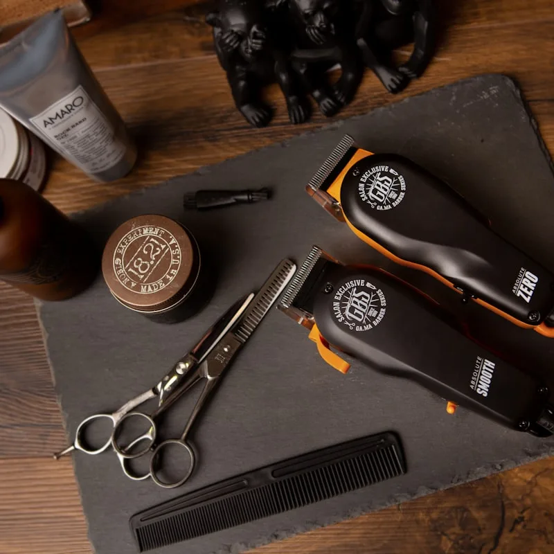 Détail coupe de cheveux homme