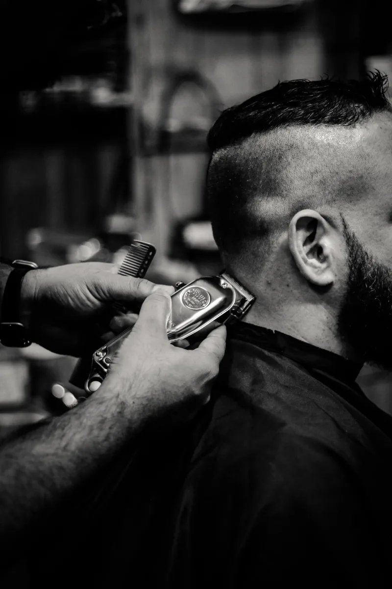 Soin de barbe et massage crânien